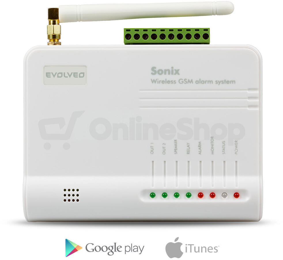 EVOLVEO Sonix, bezdrátový GSM alarm (ALM301)