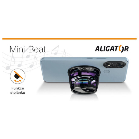 Aligator Mini Beat Bluetooth, černý (foto 2)