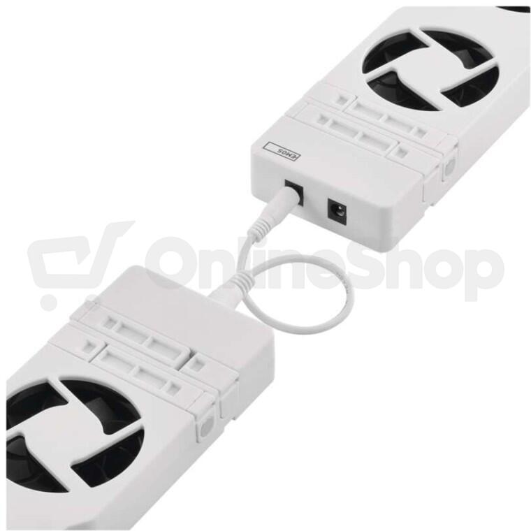 Emos ventilátor pod radiátor DUO, bílý (P56PR2)