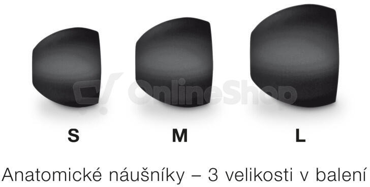 Bluetooth sluchátka Aligator Pods ANC, černá
