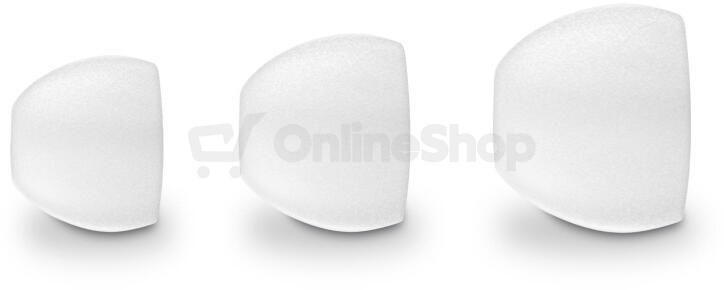 Bluetooth sluchátka Aligator Pods ANC, bílá