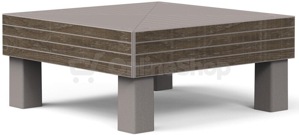 Zahradní nábytek Keter Elements 5místný modulární set walnut