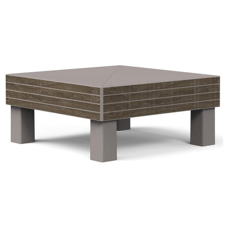 Zahradní nábytek Keter Elements 5místný modulární set walnut