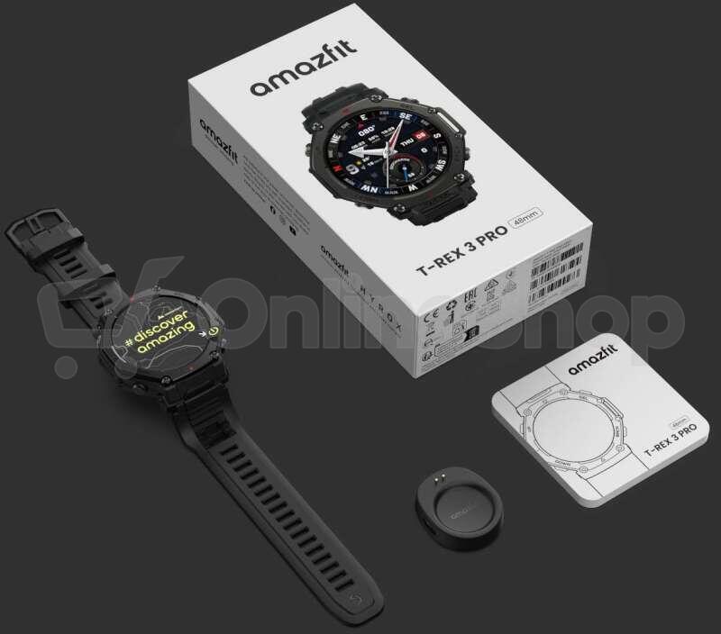 Zepp amazfit T-Rex 3 Pro 48mm Black