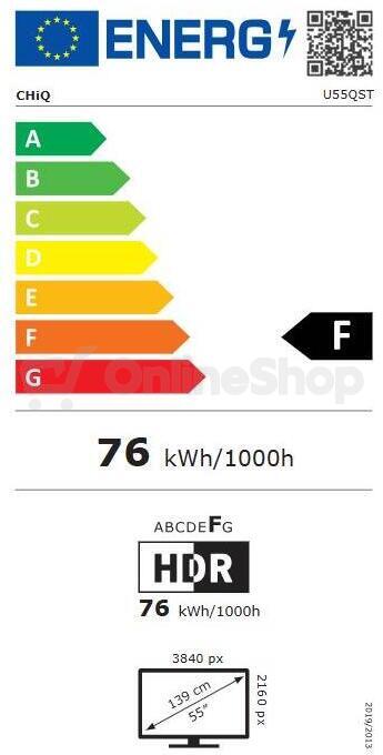 UHD QLED TV 55" CHiQ U55QST