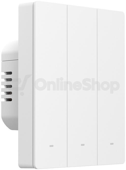 Chytrý nástěnný spínač SONOFF Zigbee ZBM5-3C-80W, 3kanálový