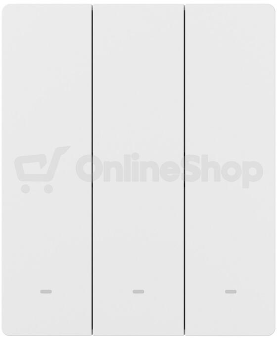 Chytrý nástěnný spínač SONOFF Zigbee ZBM5-3C-80W, 3kanálový