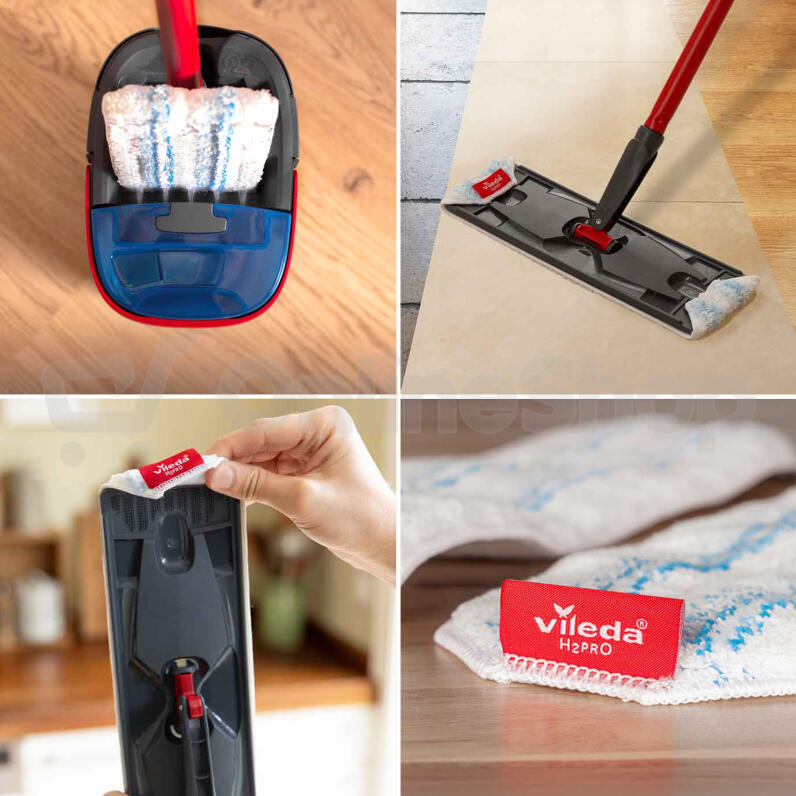 Plochý mop Vileda H2PrO