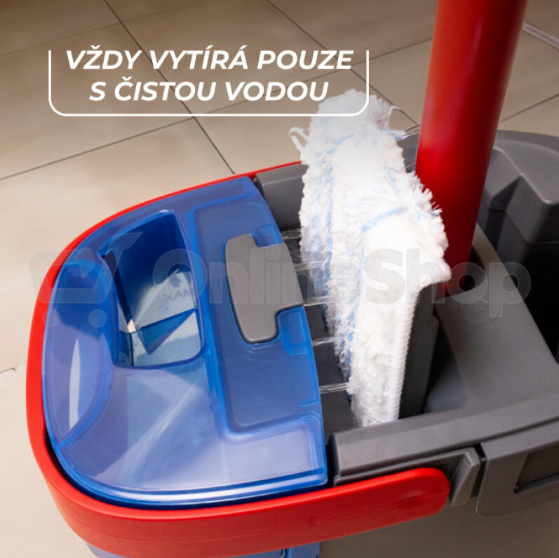 Plochý mop Vileda H2PrO
