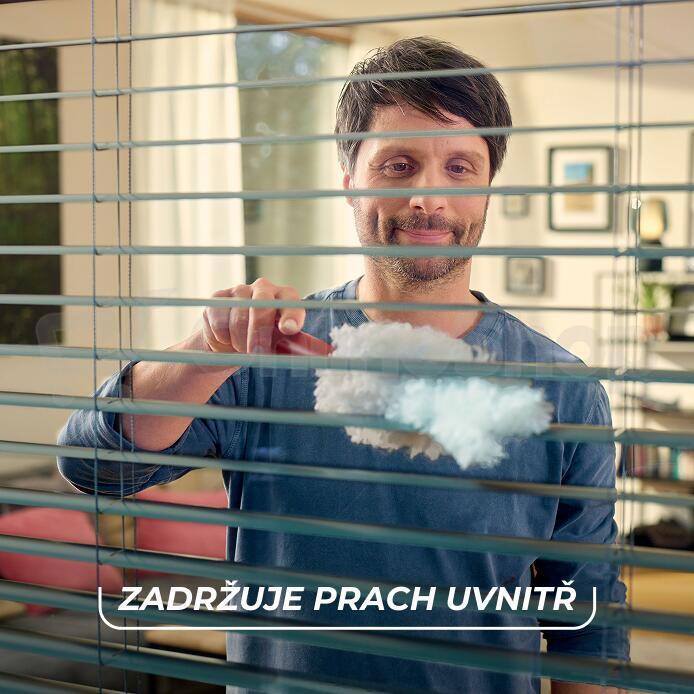 Prachovka Vileda Flex&Catch s krátkou rukojetí