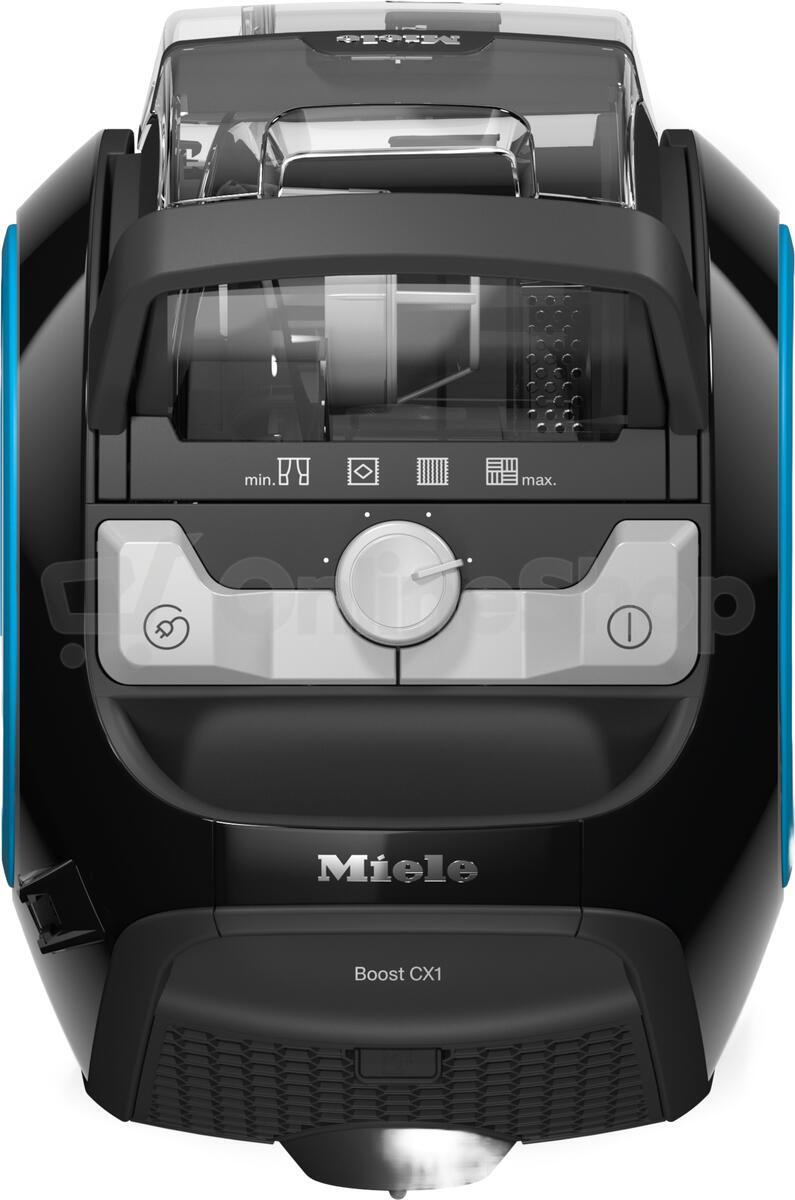 Bezsáčkový vysavač Miele Boost CX1 Blue Pulse, Obsidian černá
