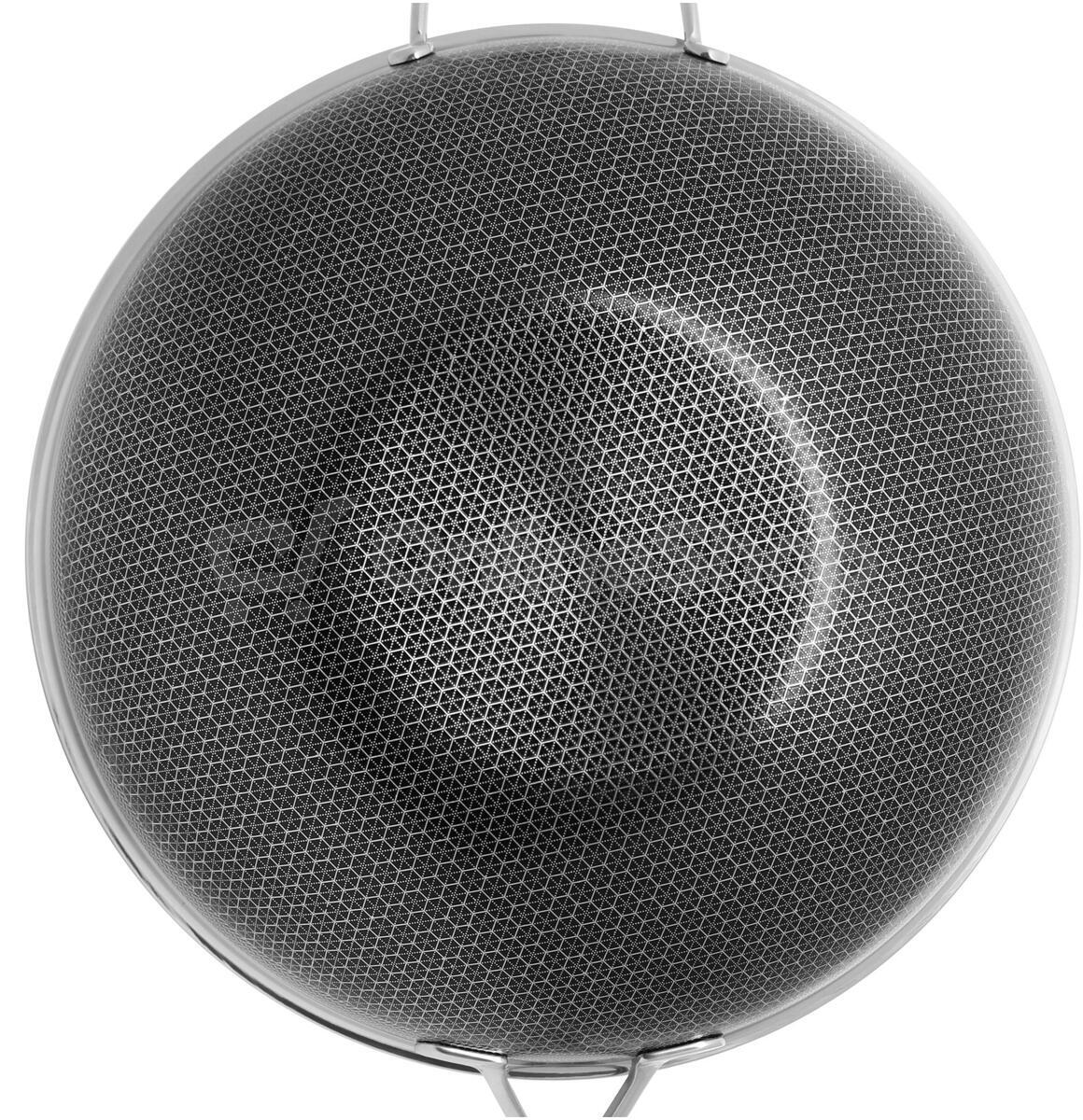 WOK pánev s poklicí KOHERSEN BLACK CUBE 71111 32 cm