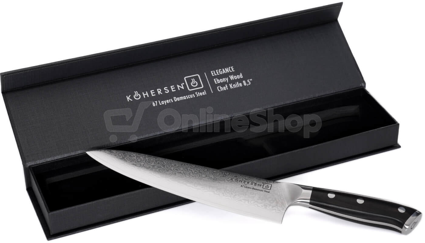 Nůž KOHERSEN Chef´s Elegance 72215 21,6 cm