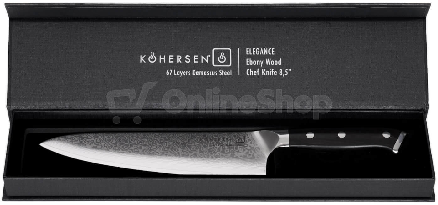 Nůž KOHERSEN Chef´s Elegance 72215 21,6 cm