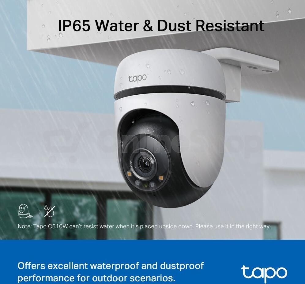 Kamera TP-Link Tapo C510W(2-pack) 3MPx, venkovní, IP PTZ, WiFi, přísvit