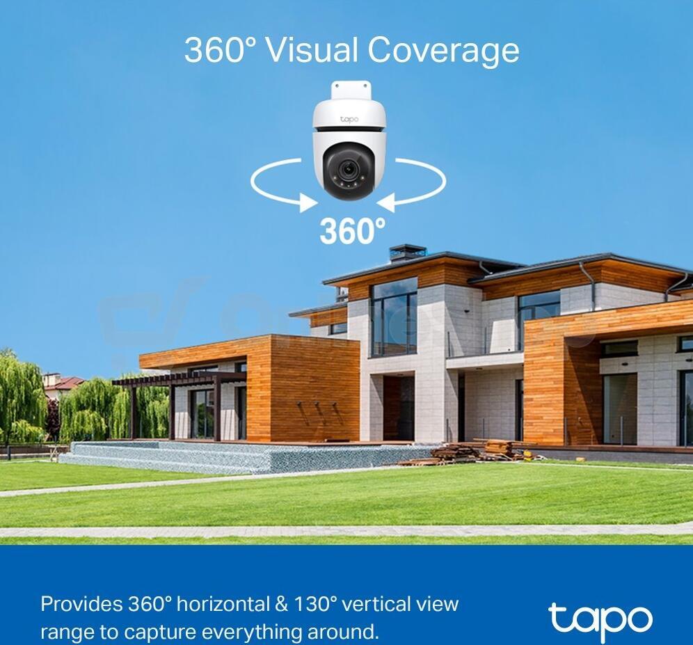 Kamera TP-Link Tapo C510W(2-pack) 3MPx, venkovní, IP PTZ, WiFi, přísvit