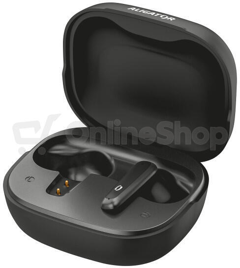 Překladač a TWS sluchátka 2v1 Aligator Pods Translate, černá