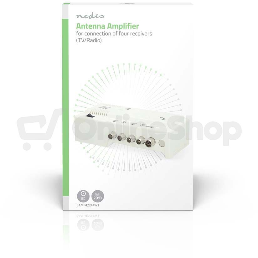 CATV zesilovač NEDIS SAMP42244WT
