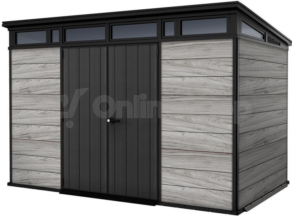 KETER PENT Signature domek 11x7 Storm Grey