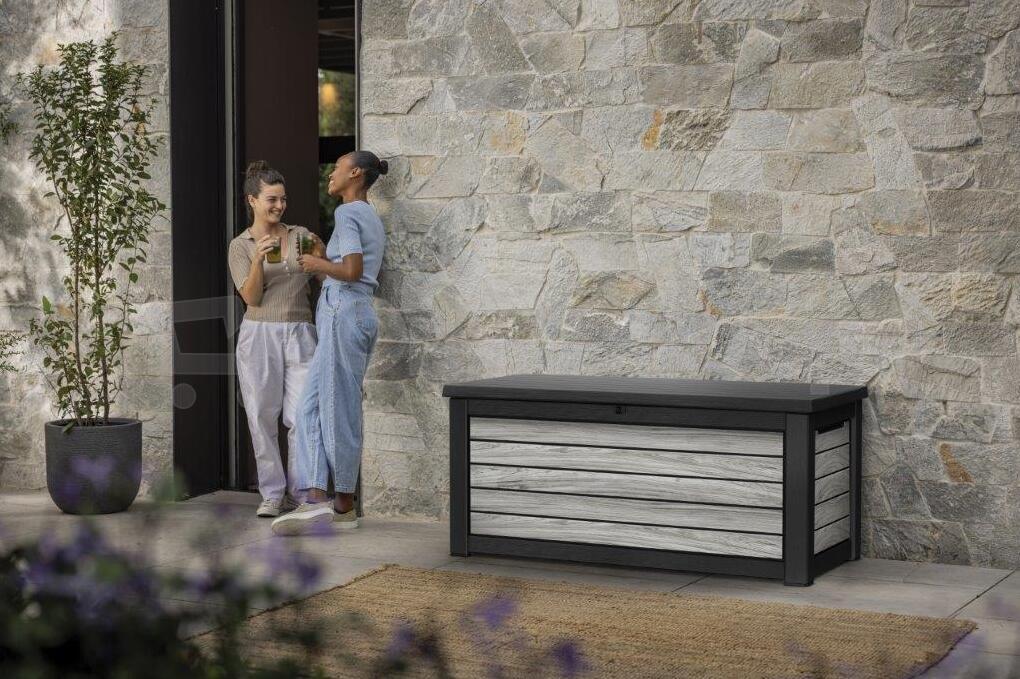 KETER SIGNATURE HORIZONTAL úložný box 630 L - STORM GREY