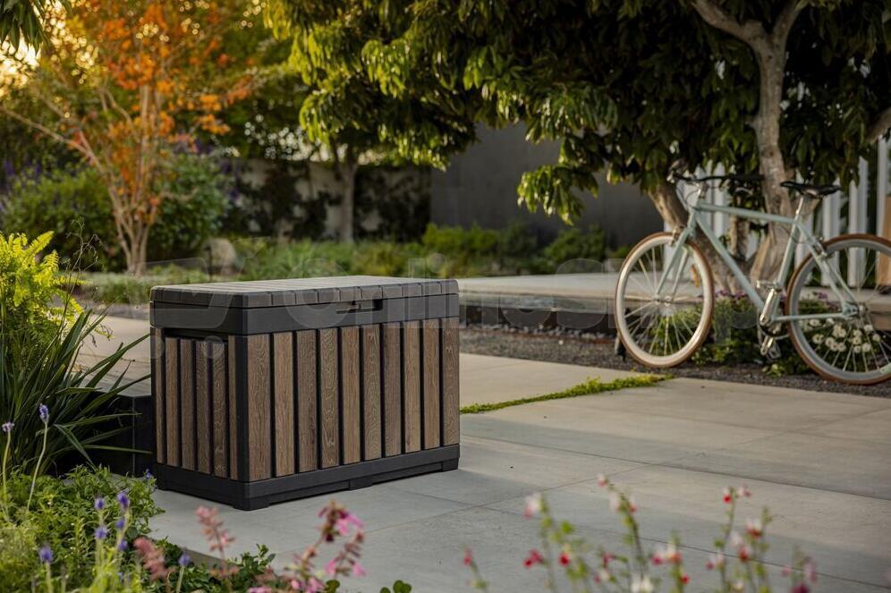 KETER KENTWOOD BOX 190L walnut