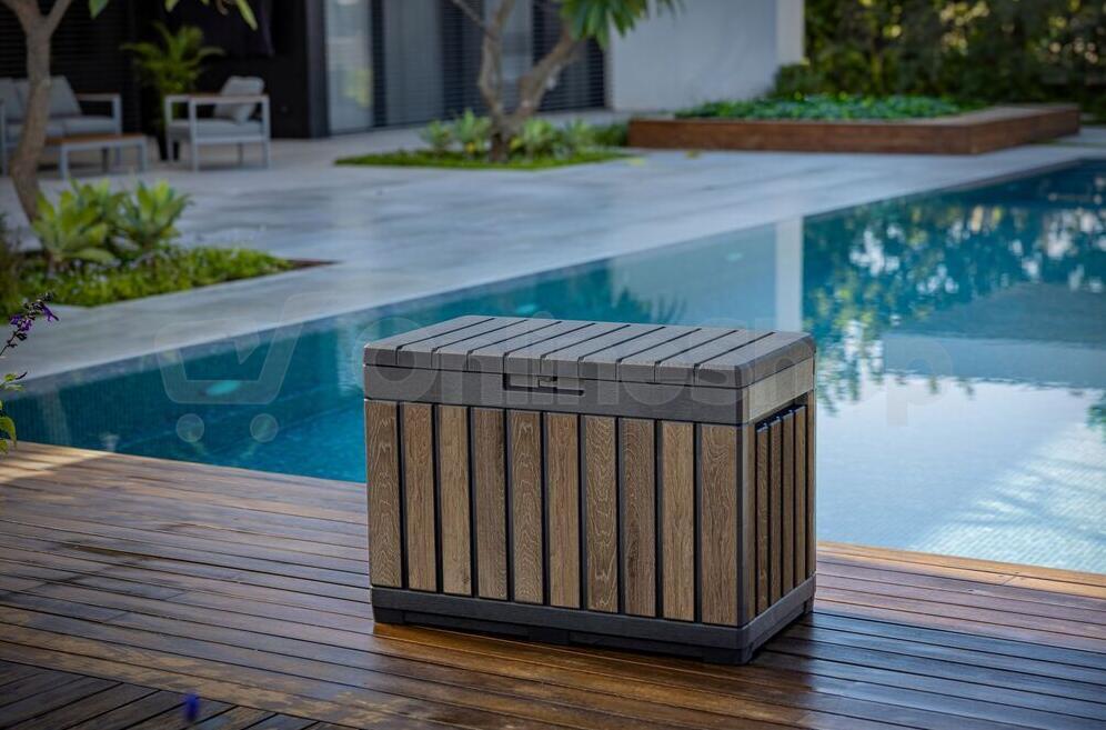 KETER KENTWOOD BOX 190L walnut