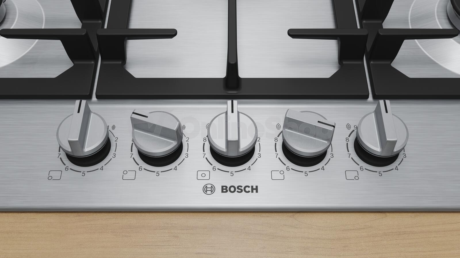 Plynová varná deska Bosch PCQ7A5I95