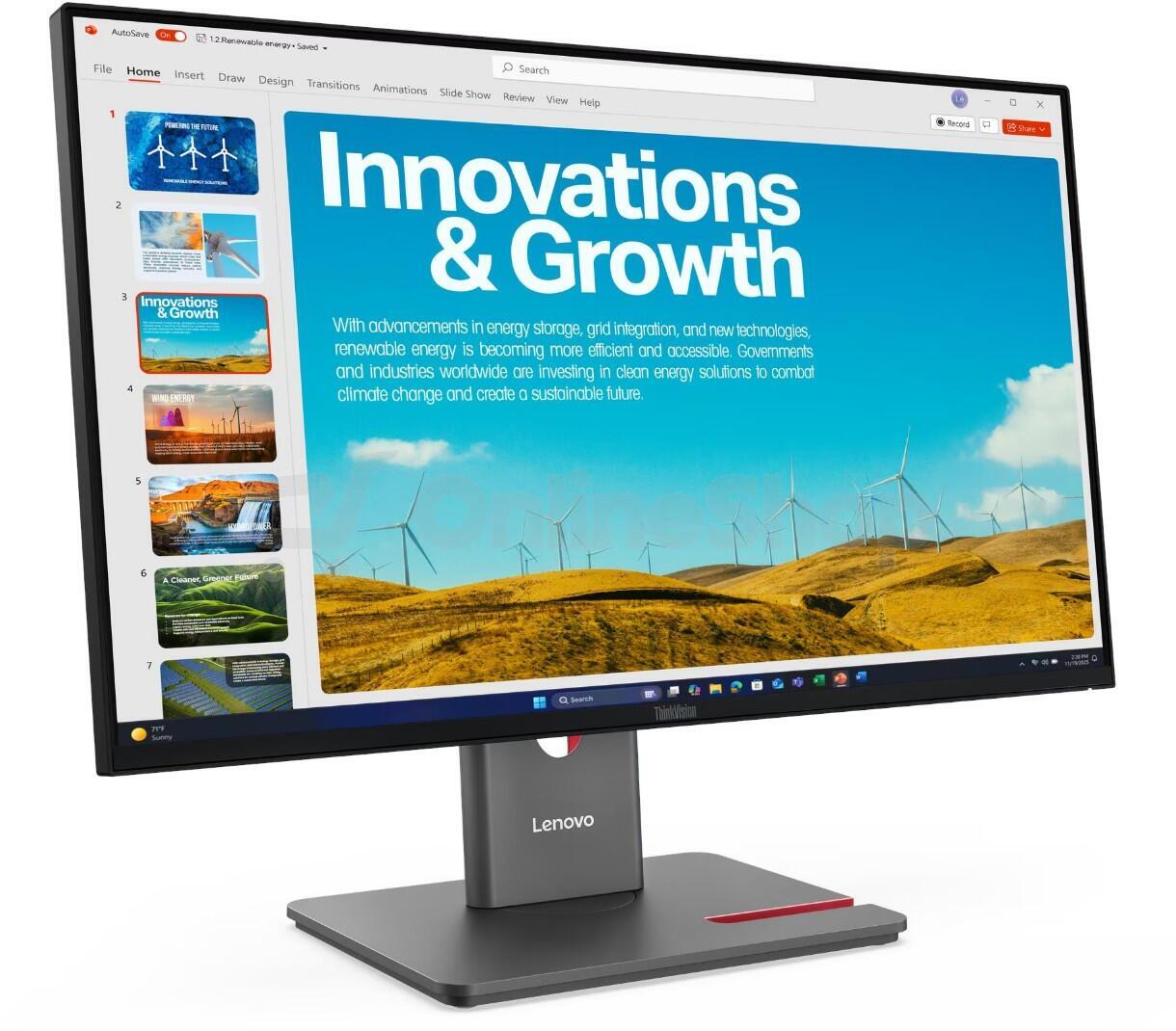 Monitor Lenovo P24QD-40 (64B1GAT1EU)