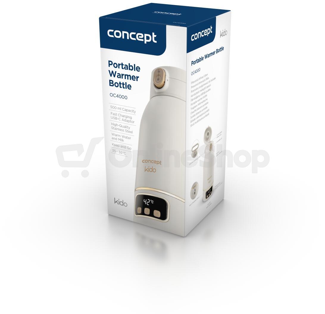 Concept Cestovní ohřívač na vodu a mléko KIDO OC4000