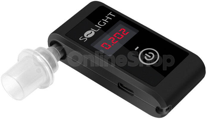 Alkohol tester Solight mini 1T09, Fuel Cell
