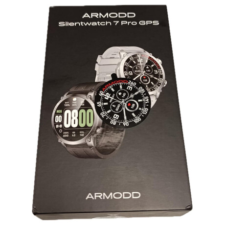 Chytr hodinky ARMODD Silentwatch 7 Pro GPS, ern | Skuten fotografie prodvanho kusu