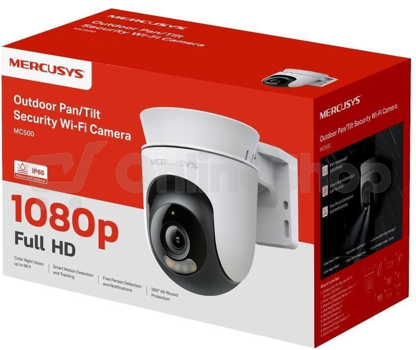 Kamera TP-Link Mercusys MC500 2MPx, venkovní, IP PTZ, WiFi, přísvit