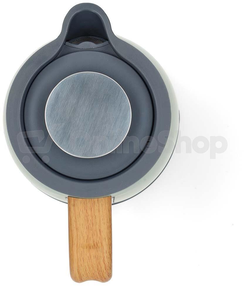 Rychlovarná konvice Nedis KAWK510EGN Soft-Touch, zelená