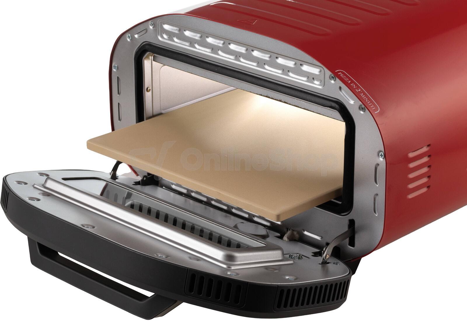 Pec na pizzu Ariete Da Gennaro 3901/00, červená