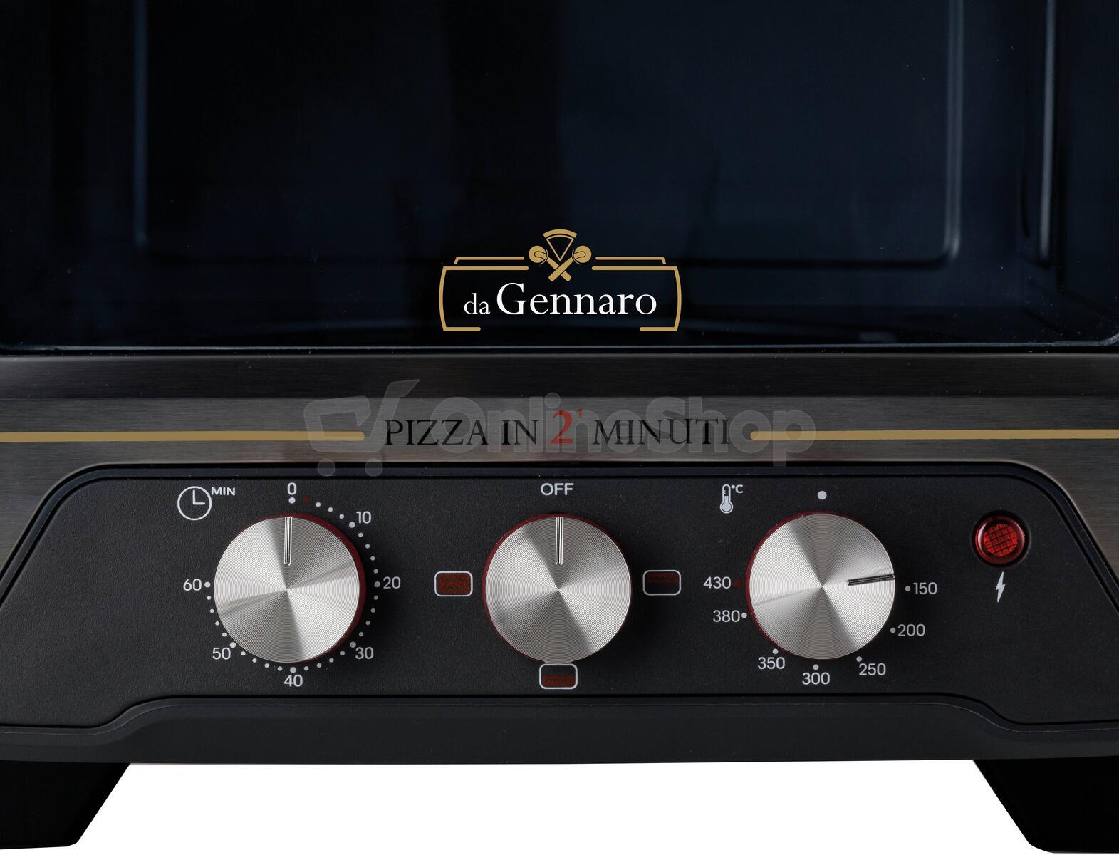 Pec na pizzu Ariete Da Gennaro 3901/00, červená