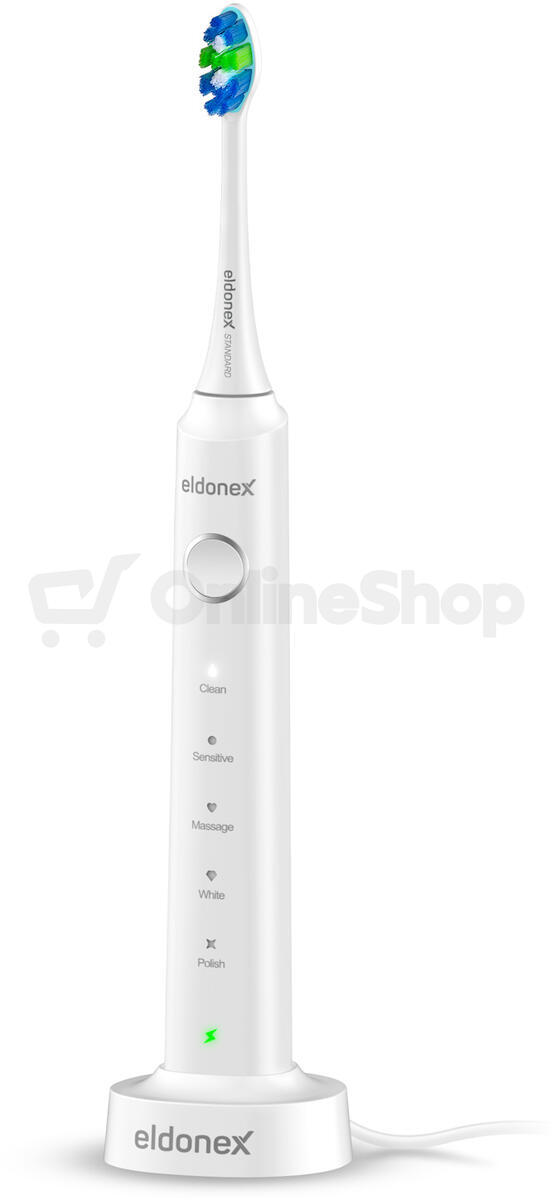 ELDONEX SonicPro DuoPack sonické zubní kartáčky ČERNÝ&BÍLÝ