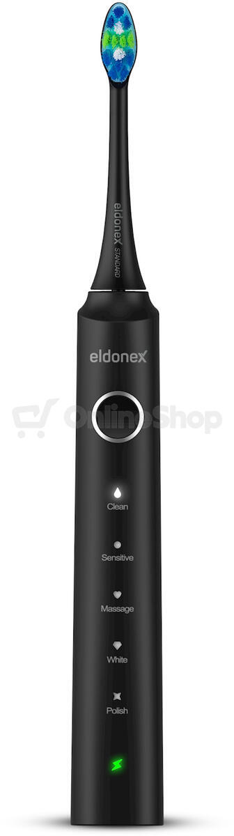 ELDONEX SonicPro DuoPack sonické zubní kartáčky ČERNÝ&BÍLÝ