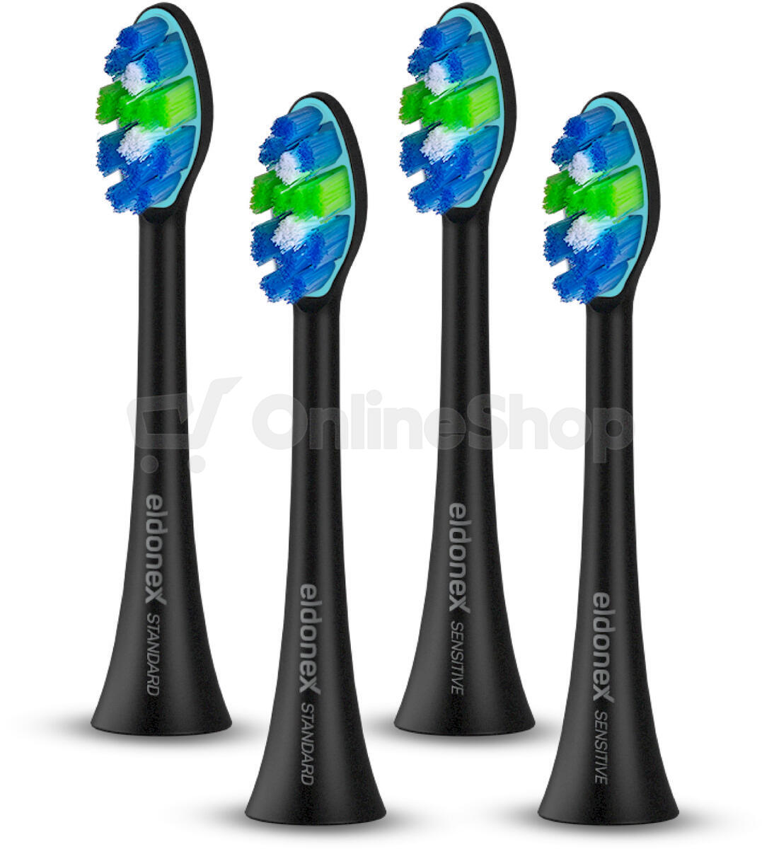 ELDONEX SonicPro DuoPack sonické zubní kartáčky ČERNÝ&BÍLÝ