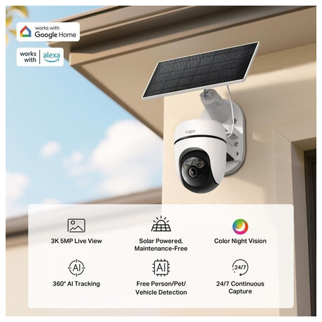 TP-Link tapo C630 KIT Solar-Powered Pan/Tilt Security