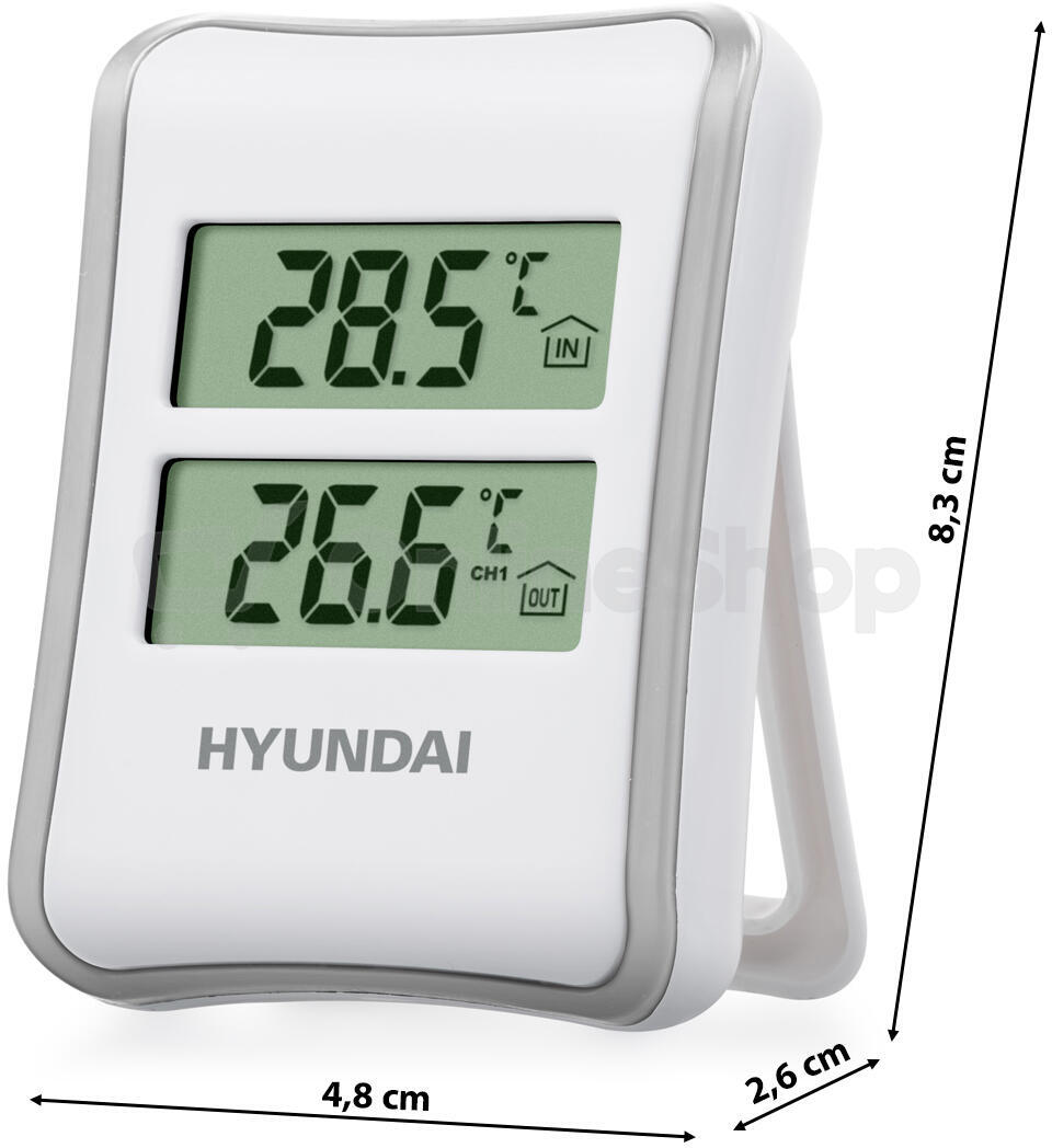 Meteostanice Hyundai WS 1030, bílá
