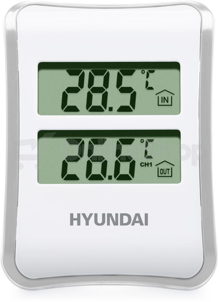 Meteostanice Hyundai WS 1030, bílá