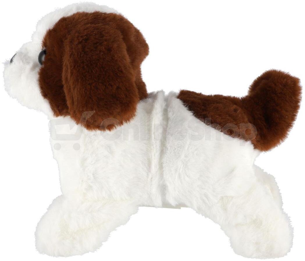 Pes Salto Teddies skákací chodící, 19cm