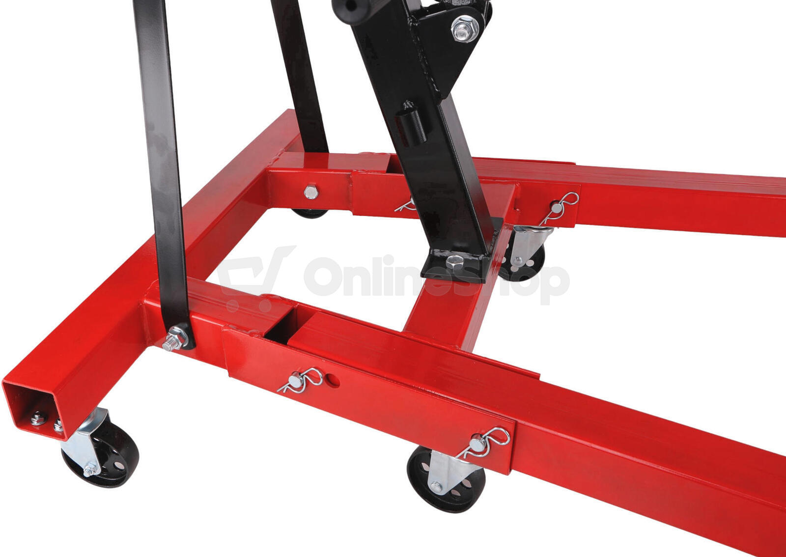 Dílenský hydraulický jeřáb MECHANIC CRANE 2T, 78kg, 230cm, "Žirafa" SIXTOL