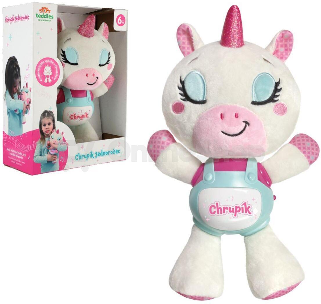 Chrupík usínáček Teddies Jednorožec