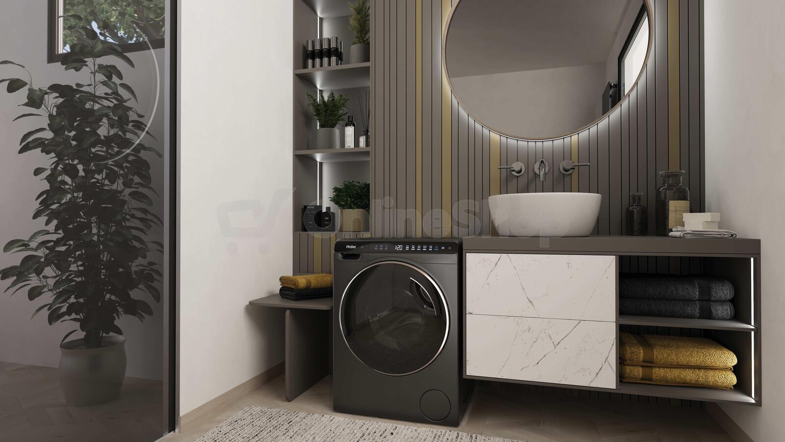 Pračka Haier HW50-BP12307GU1S Mini Drum