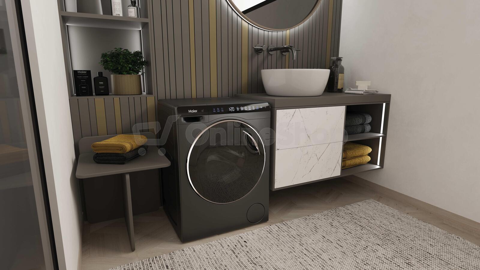 Pračka Haier HW50-BP12307GU1S Mini Drum