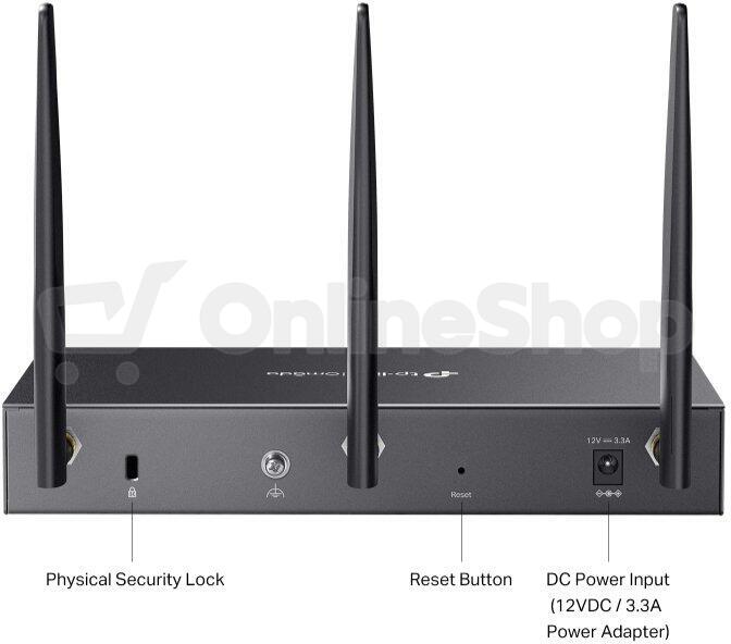 TP-Link DR3650V Omada AX3000 Wi-Fi 6 Gigabit Desktop DSL Gateway