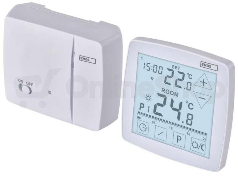 Emos pokojový programovatelný bezdrátový OpenTherm termostat P56A11