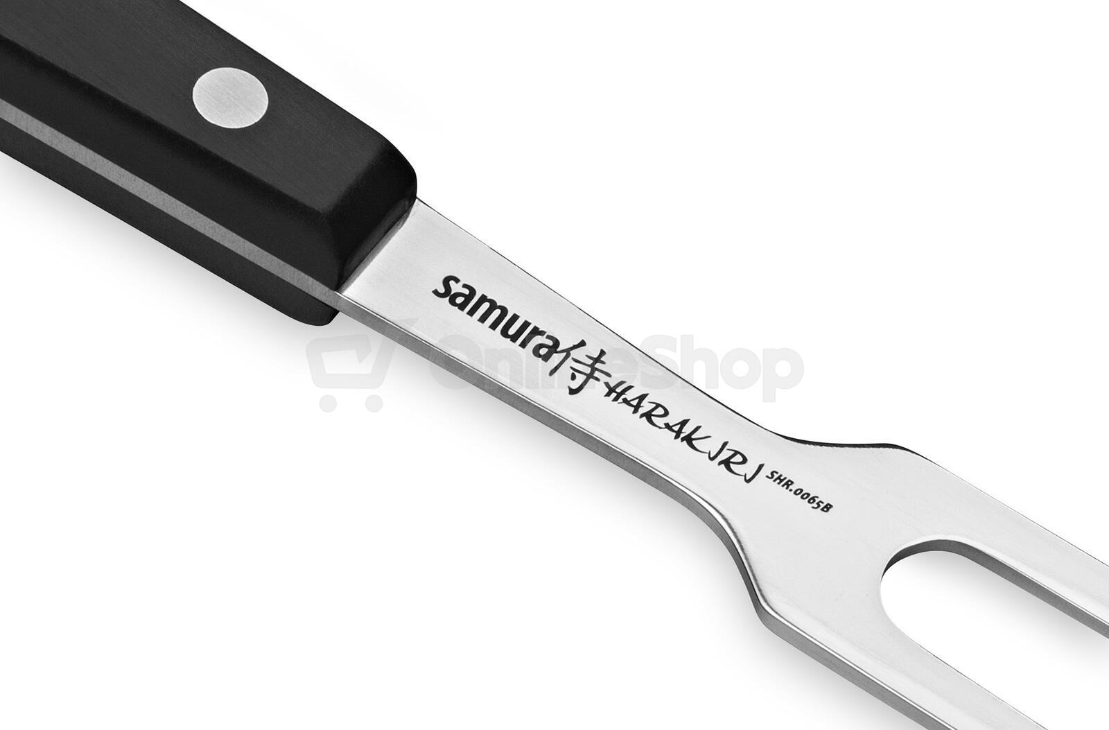 Vidlička na maso Samura HARAKIRI 20 cm (SHR-0065B), černá