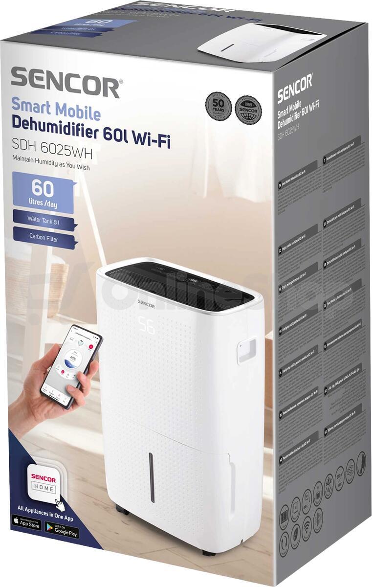 Odvlhčovač vzduchu Sencor SDH 6025WH